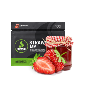 Fumari Hookah Shisha 100g Strawberry Jam